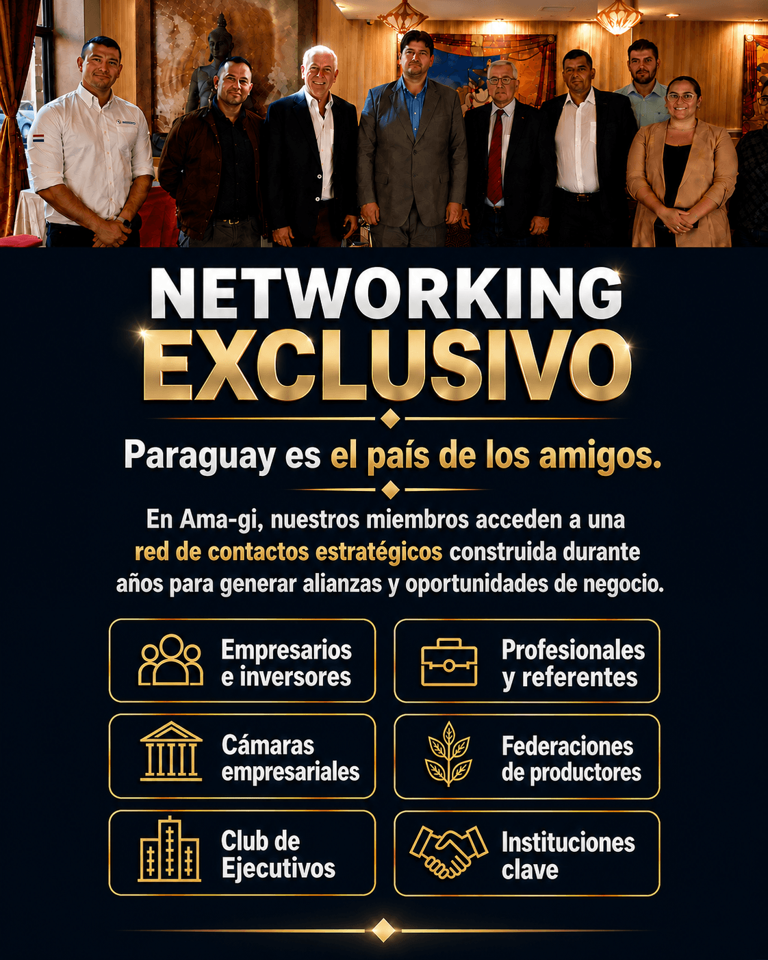 Networking exclusivo