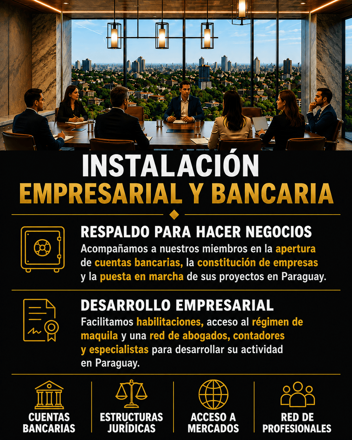 Instalación empresarial